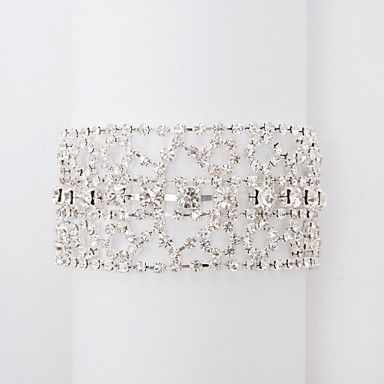 Pulseira Senhoras lindos "Rhinestone Mosaic